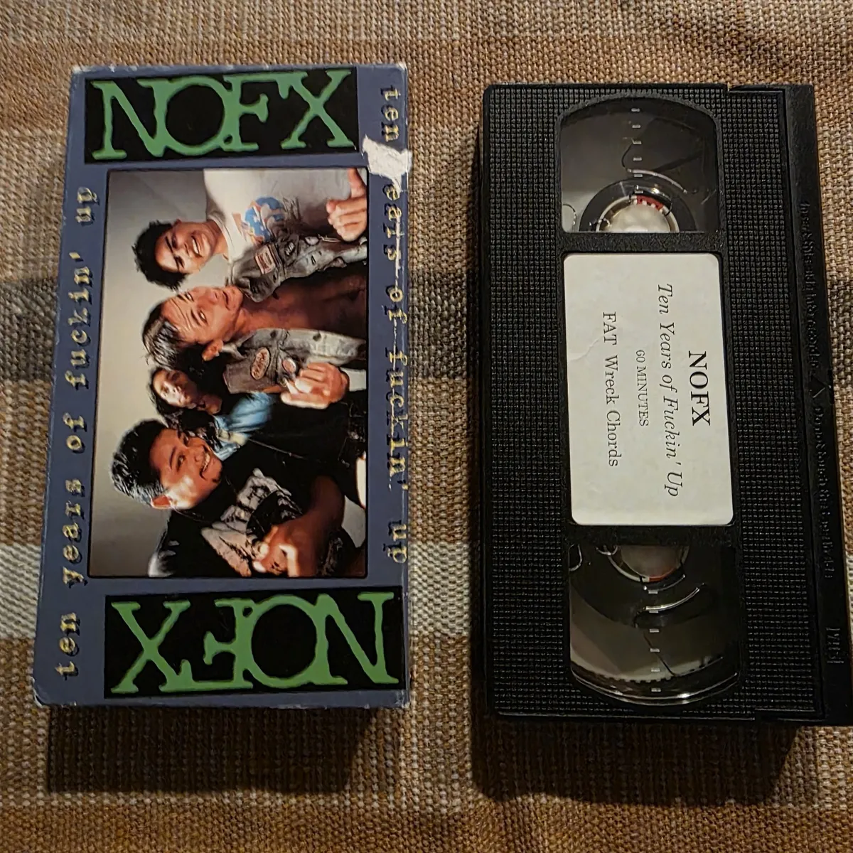 NOFX: Ten Years Of Fuckin’ Up cover